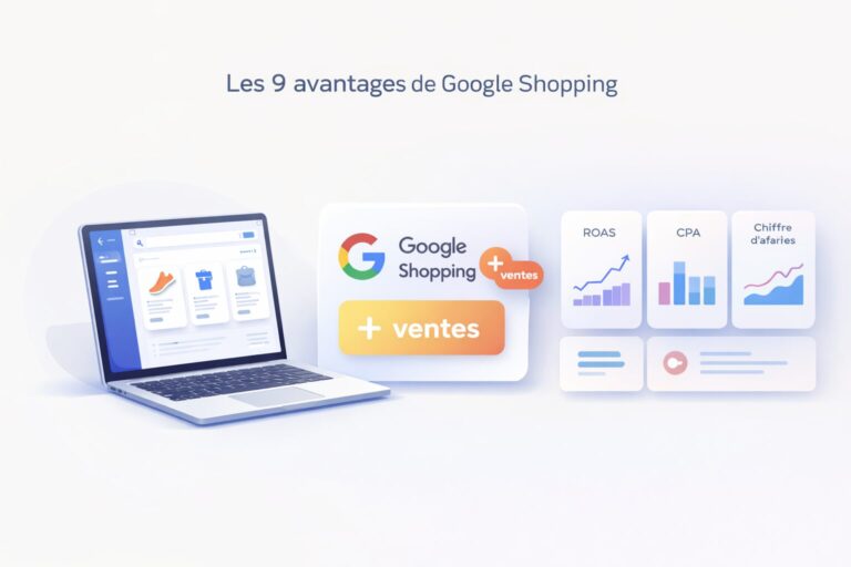 Avantages Google Shopping